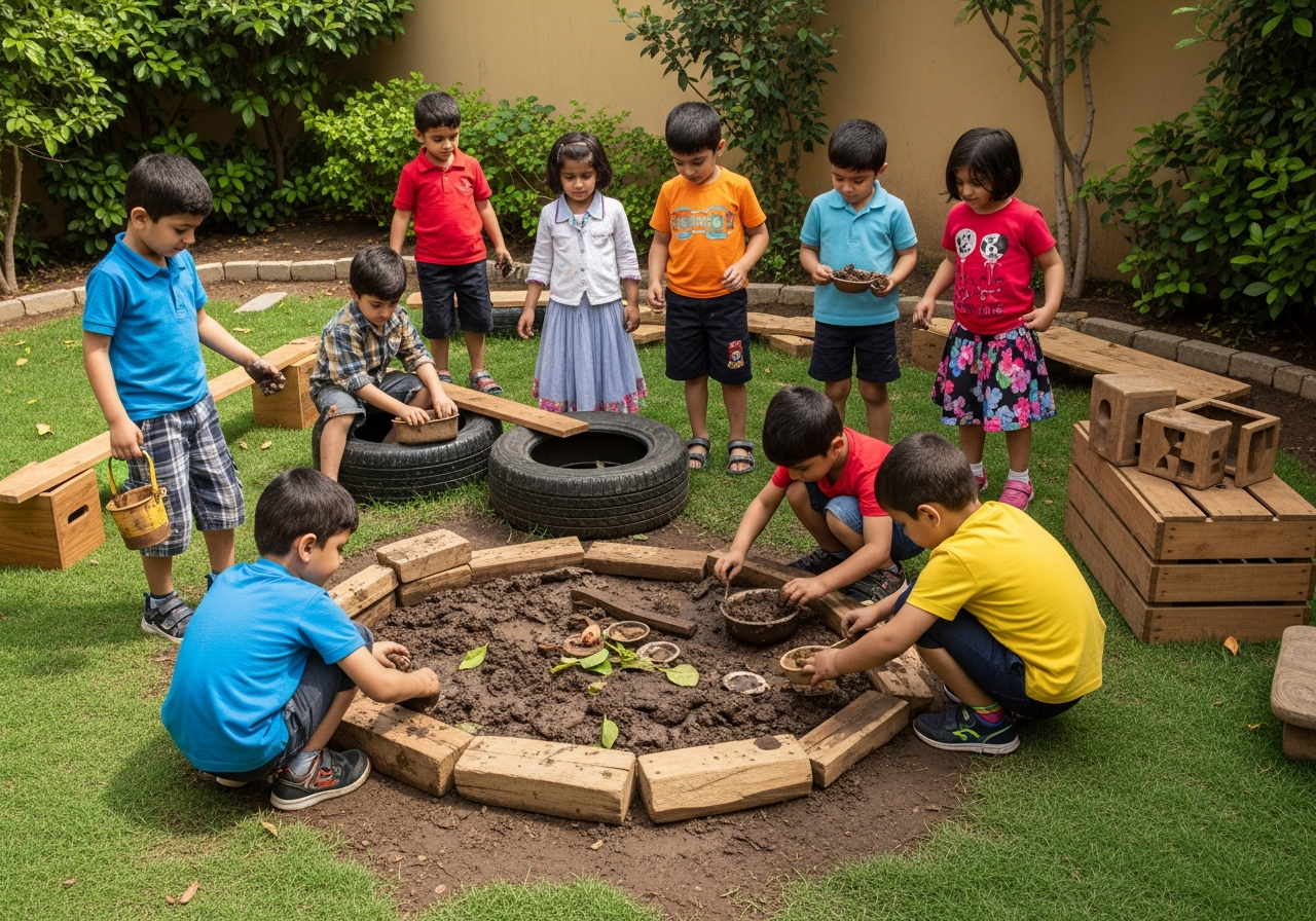 Young learner in Spark Studio preschool program at Acton Academy Lahore